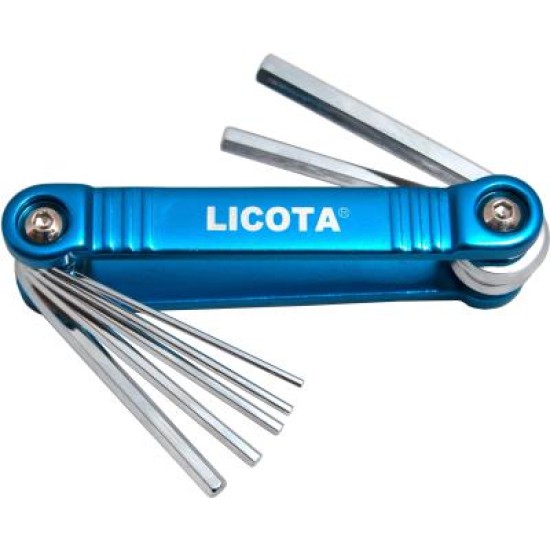 LICOTA FH1M071Y1S2 7PCS Folding Hex Key Set price in Paksitan