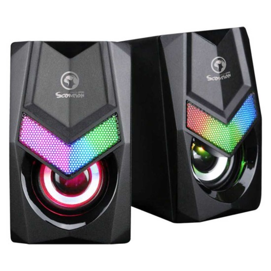 Marvo Scorpion SG-118 2.0 Stereo RGB Gaming Speaker price in Paksitan
