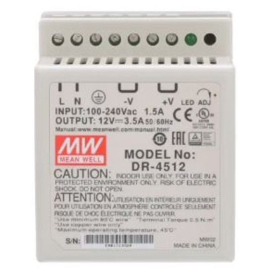 Mean Well DR-4512 Power Supply price in Paksitan