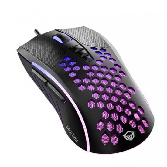 Meetion GM015 HONEYCOMB RGB Wired Gaming Mouse price in Paksitan