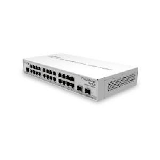 MikroTik CRS326-24G-2S+RM 24 PORT Gigabit Ethernet Cloud Router Switch price in Paksitan