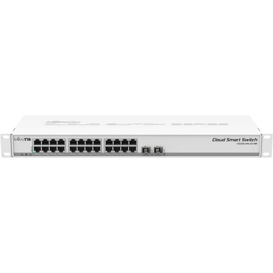 MikroTik CSS326-24G-2S+RM SwOS Powered 24 Port Gigabit Ethernet Switch price in Paksitan