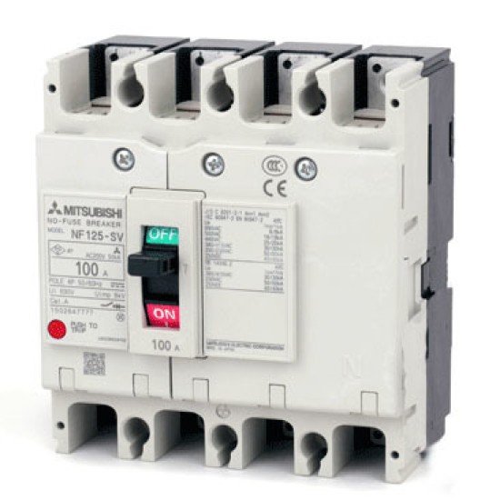 Mitsubishi Electric NF125-SGV 4P MCCBs Moulded Case Circuit Breaker price in Paksitan