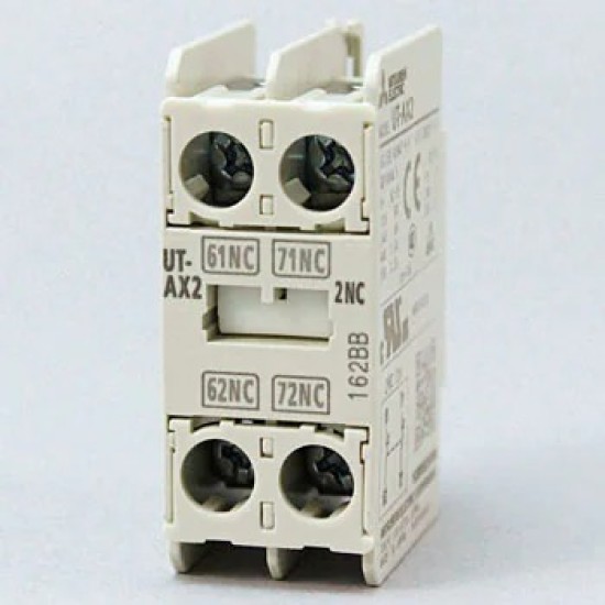 Mitsubishi Electric UT-AX2 (1A+1B) Auxiliary Contact Block Front Connection price in Paksitan