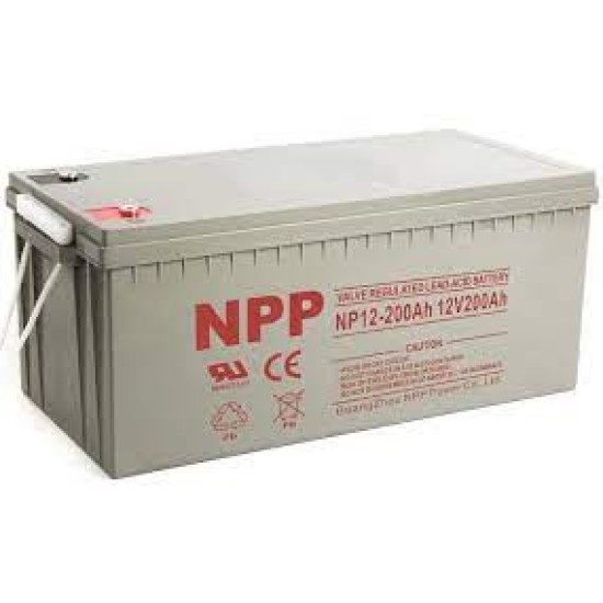 NPP NP12V-200AMP Valve Regulated Lead Acid Battery price in Paksitan