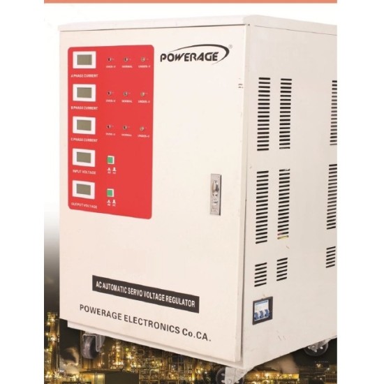 Powerage TNS-100KVA Three Phase Ac Voltage Stabilizer price in Paksitan