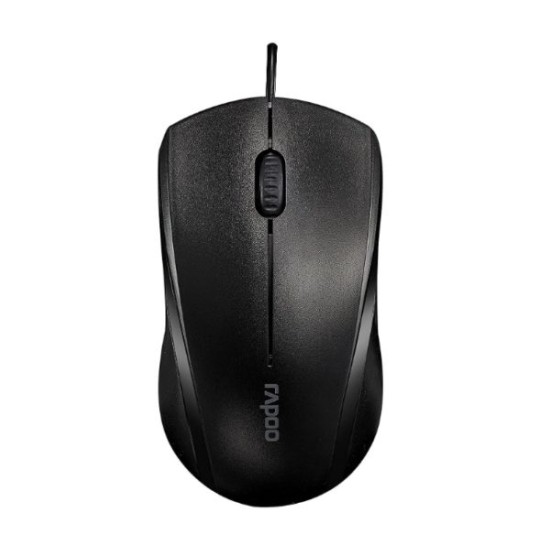 Rapoo N1200 Silent Optical Wired Mouse price in Paksitan