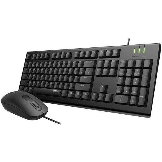 Rapoo X120Pro Combo Keyboard & Mouse price in Paksitan