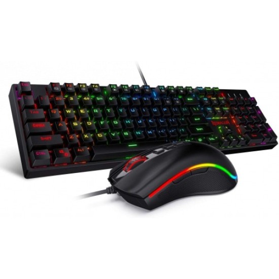 Redragon K582BA-RGB 2 In 1 Mechanical Gaming Keyboard & Mouse price in Paksitan