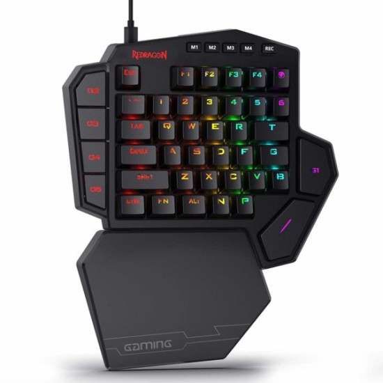 Redragon K585 DITI (One-Handed RGB) Wired Gaming Keyboard price in Paksitan