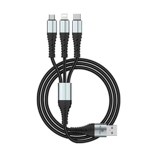 Ronin R-305 3 In 1 Durable Braided Cable price in Paksitan