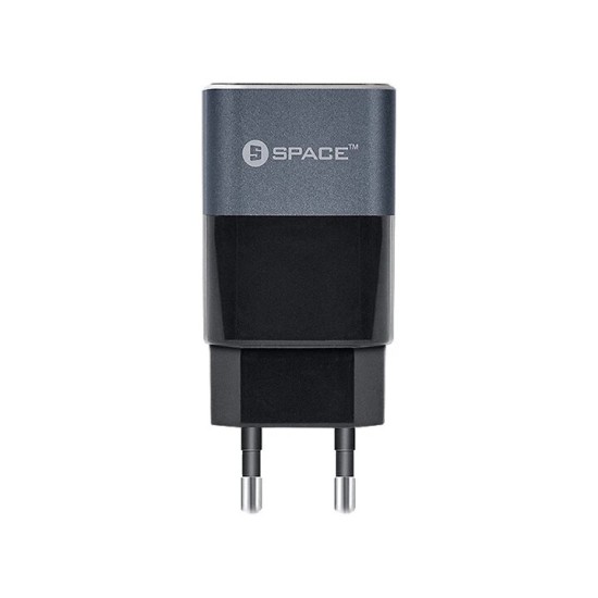 Space WC-10 Metal Series Dual Port USB 2.4A Wall Charger price in Paksitan