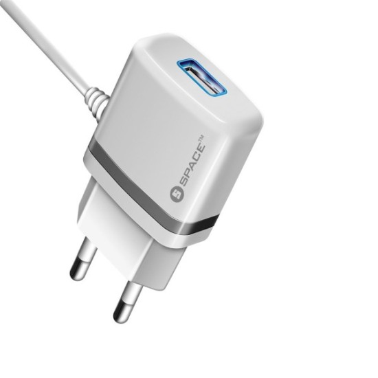 Space WC-105 Micro USB Cable 2.4A Wall Charger price in Paksitan