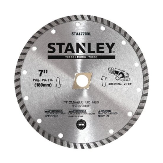 Stanley STA47700L 7'' 180mm Diamond Cutting Disc price in Paksitan
