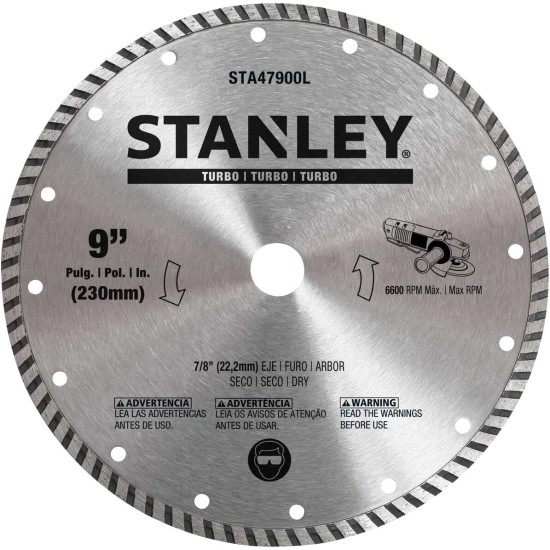 Stanley STA47900L 9'' 230mm Diamond Cutting Disc price in Paksitan