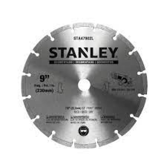 Stanley STA47902L 9'' 230mm Diamond Cutting Disc price in Paksitan