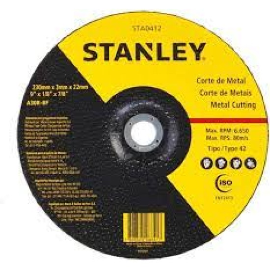 Stanley STA8012R 16'' 400x3x32 Metal Cutting Disc price in Paksitan