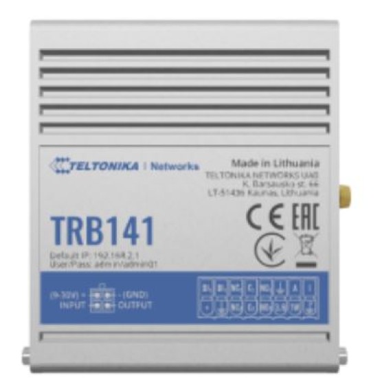 Teltonika TRB141 Industrial Rugged GPIO LTE Gateway price in Paksitan