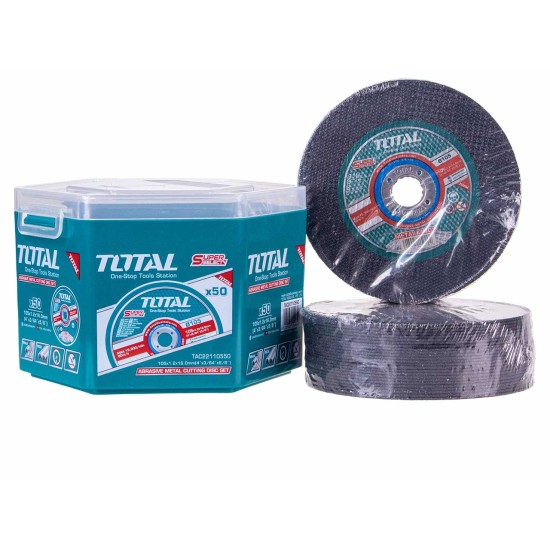 Total TAC22110550 50 Pcs Abrasive Metal Cutting Disc Set price in Paksitan