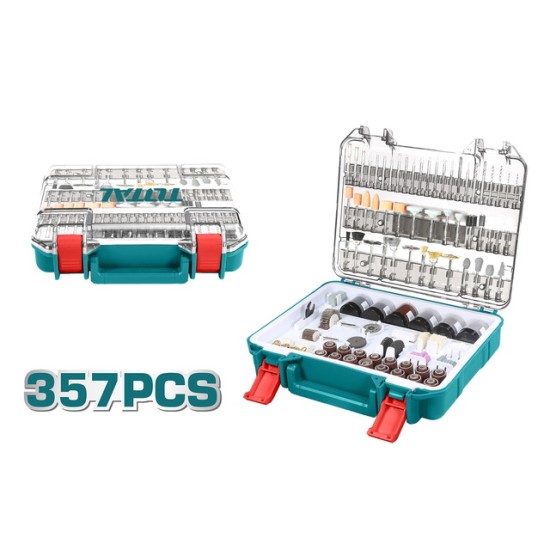 Total TACSD13571 357Pcs Accessories of Mini Drill price in Paksitan