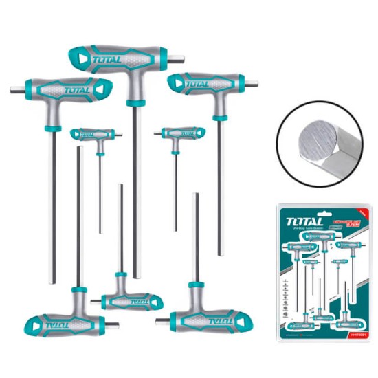 Total THHW8081 8Pcs T-Handle Hex Wrench Set price in Paksitan