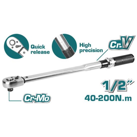 Total THPTW200N2 Torque Wrench 1/2'' price in Paksitan