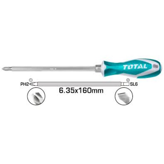 Total THT-250206 2  IN 1 Screwdriver Set price in Paksitan