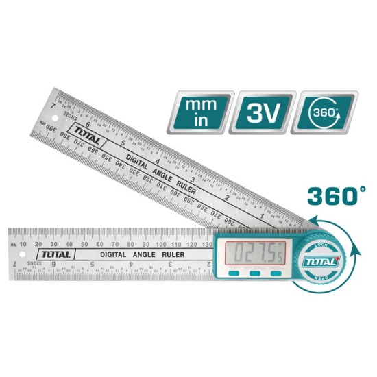 Total TMT333601 Digital Angle Ruler 3V price in Paksitan