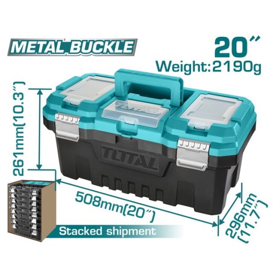 Total TPBX0202 Plastic Tool Box 20'' price in Paksitan