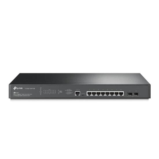 TP-Link TL-SG3210XHP-M JetStream 8-Port 2.5GBASE-T and 2-Port 10GE SFP+ L2+ Managed Switch with 8-Port PoE+ price in Paksitan