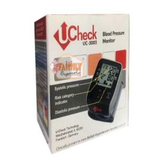 U-Check UC-3003 Blood Pressure Monitor price in Paksitan