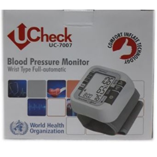 U-Check UC-7007 Wrist Type Blood Pressure Monitor price in Paksitan