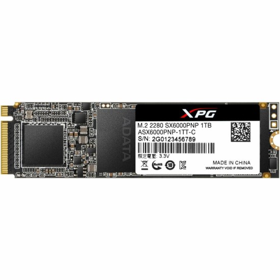 XPG SX6000 PRO 1TB NVME M.2 Single Cut SSD price in Paksitan