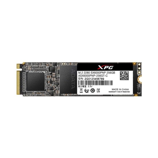 XPG SX6000 PRO 256GB NVME M.2 Single Cut SSD price in Paksitan