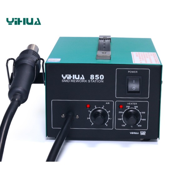 YIHUA YH 850 Pump Hot Air Heat Gun SMD Rework Station price in Paksitan