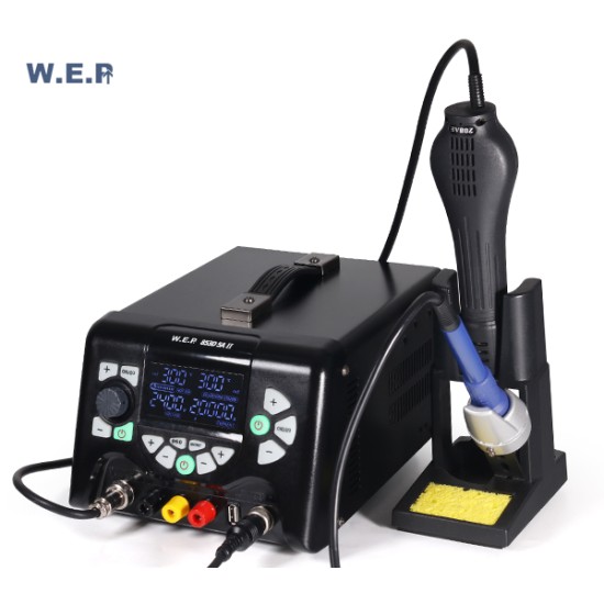 YIHUA YH 853D 5A-II 3 in 1 Hot Air Rework Soldering Iron Station price in Paksitan