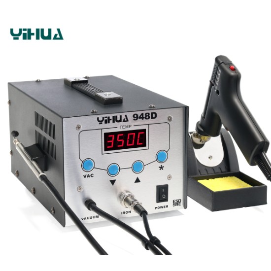 YIHUA YH 948D High Frequency Soldering And Desoldering Gun Station price in Paksitan