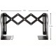 YIHUA YH Decorative Metal Iron Bookends Holder Stand Desk
