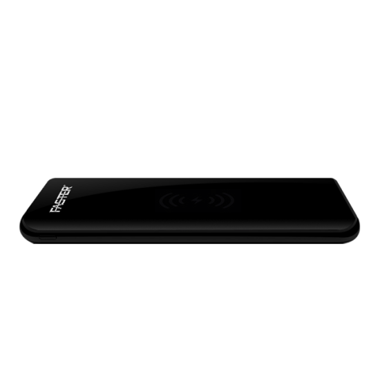 Faster Z1000 Digital Display Wireless Power Bank Black 10000mAh price in Paksitan