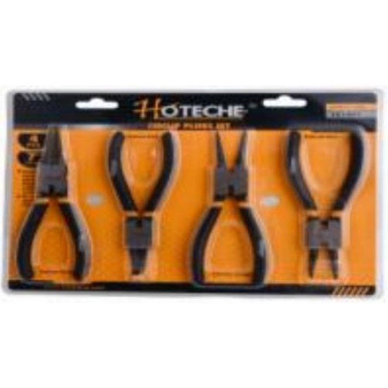 HOTECHE 101401 7"/180mm 4Pcs Circlip Pliers Set price in Paksitan