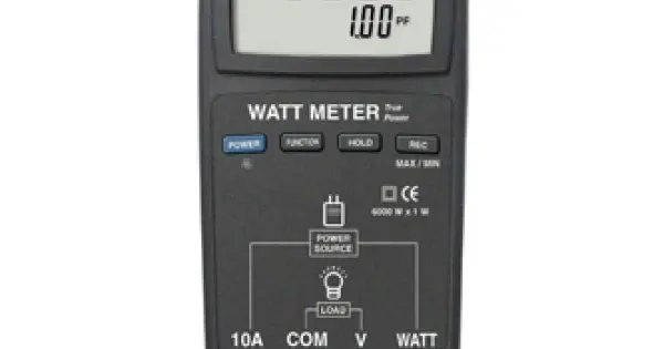 Wattmètre DW-6163 TRMS 6000W