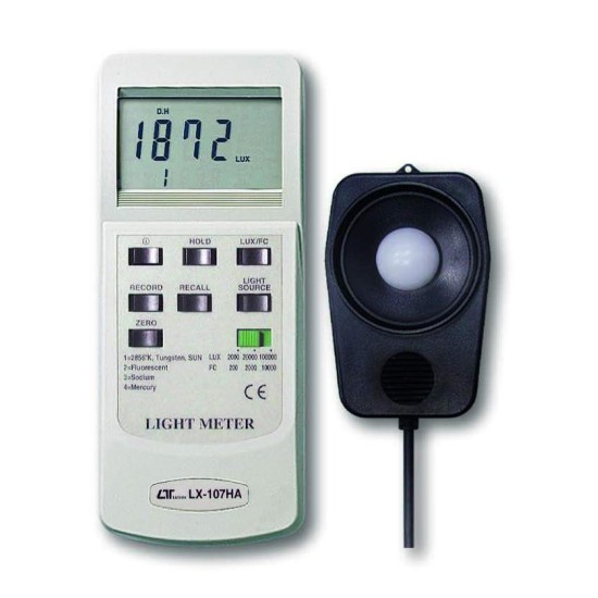 Lutron LX-107HA Portable Digital Luxmeter Along with Separate Probe price in Paksitan