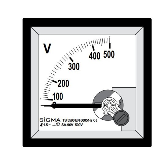Sigma SA 96V Analogue Voltmeter price in Paksitan
