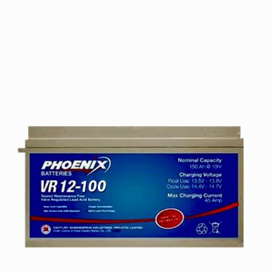 Phoenix VR 12-100 VRLA Battery 100AH price in Paksitan