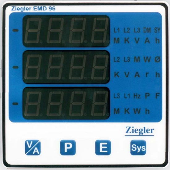 Ziegler EMD 96 Power Energy Meter price in Paksitan