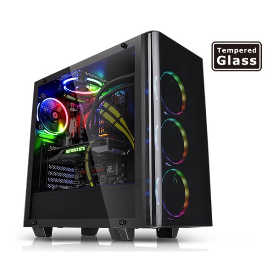 Thermaltake View 21 Tempered Glass Edition Mid-Tower Chassis price in Paksitan