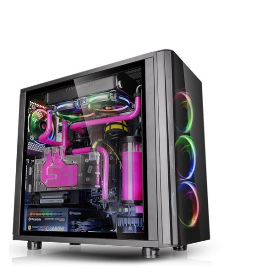 Thermaltake View 31 Tempered Glass RGB Edition Mid Tower Chassis price in Paksitan