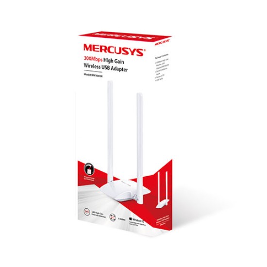 Mercusys MW300UH 300Mbps High Gain Wireless USB Adapter price in Paksitan