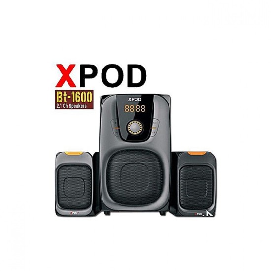 XPOD BT-1600 2.1 Multimedia Bluetooth Speaker price in Paksitan