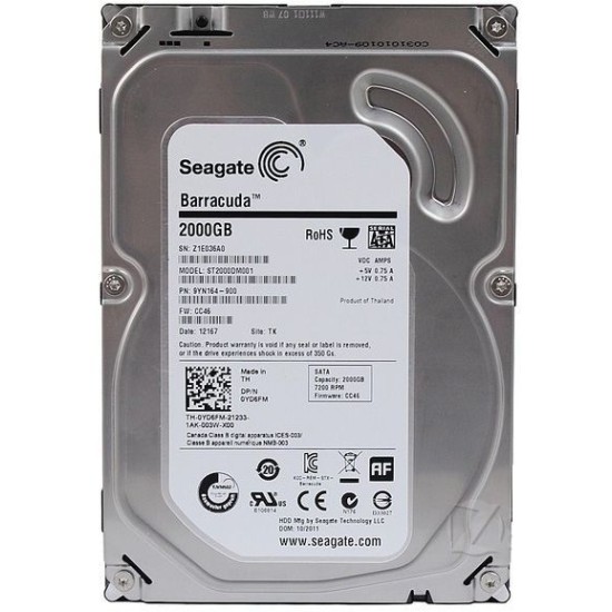 Seagate 2TB SATA Internal Hard Drive price in Paksitan